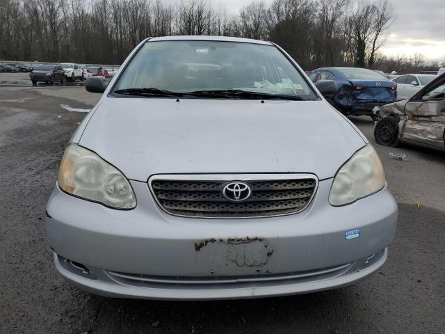 JTDBR32E670124664 - 2007 TOYOTA COROLLA CE ვერცხლისფერი ფოტო 5