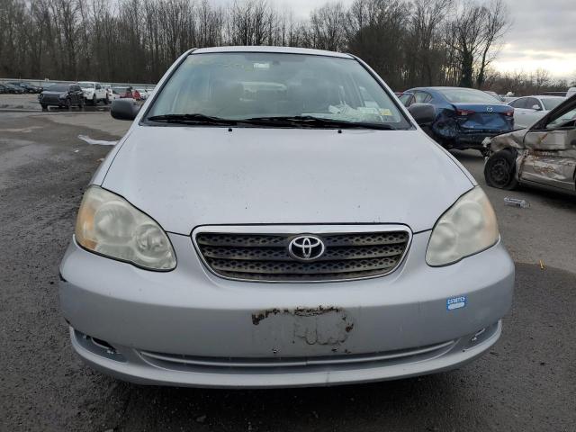 JTDBR32E670124664 - 2007 TOYOTA COROLLA CE SILVER photo 5