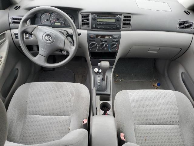 JTDBR32E670124664 - 2007 TOYOTA COROLLA CE SILVER photo 8