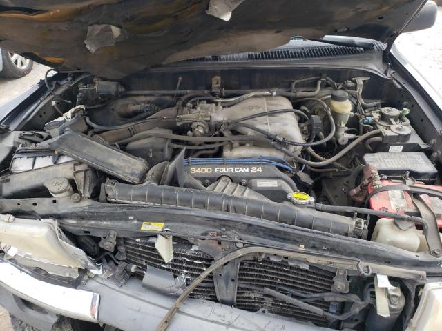4TASN92N1XZ418690 - 1999 TOYOTA TACOMA XTRACAB PRERUNNER შავი ფოტო 11