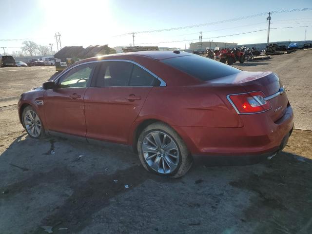 1FAHP2FW5AG142901 - 2010 FORD TAURUS LIMITED RED photo 2