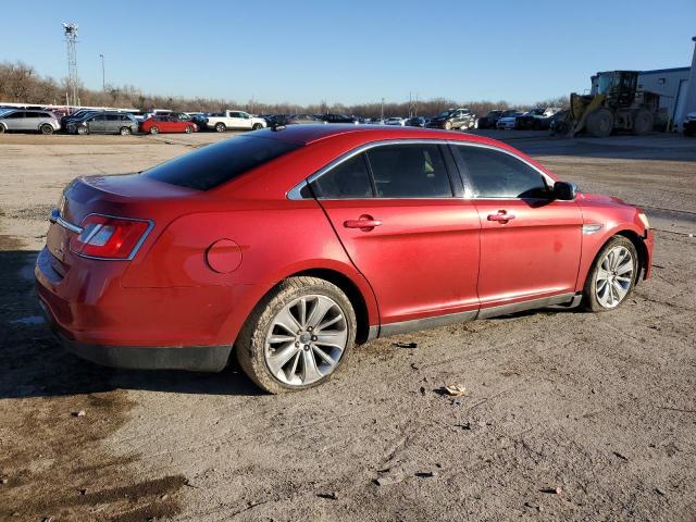 1FAHP2FW5AG142901 - 2010 FORD TAURUS LIMITED RED photo 3