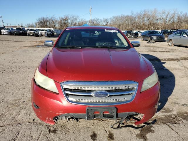 1FAHP2FW5AG142901 - 2010 FORD TAURUS LIMITED RED photo 5