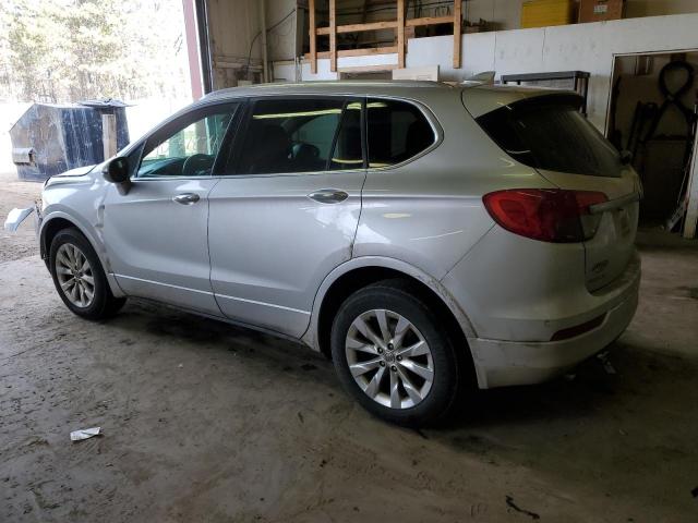 LRBFX2SAXJD025861 - 2018 BUICK ENVISION ESSENCE Արծաթագույն լուսանկար 2