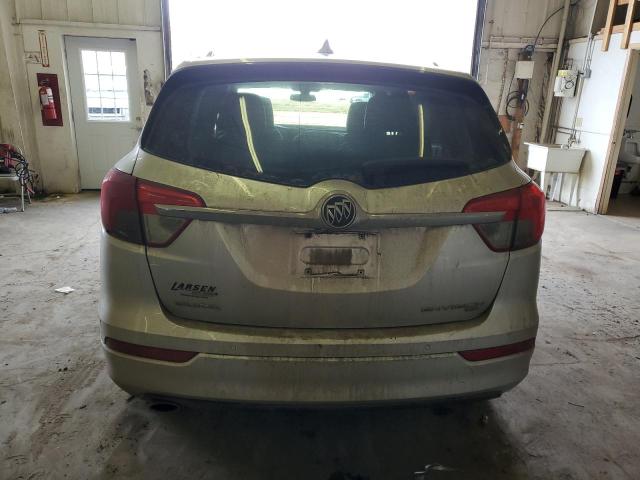 LRBFX2SAXJD025861 - 2018 BUICK ENVISION ESSENCE Արծաթագույն լուսանկար 6