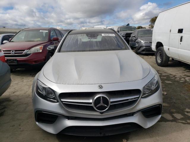 WDDZH8KB8JA384043 - 2018 MERCEDES-BENZ E 63 AMG-S SILVER photo 5