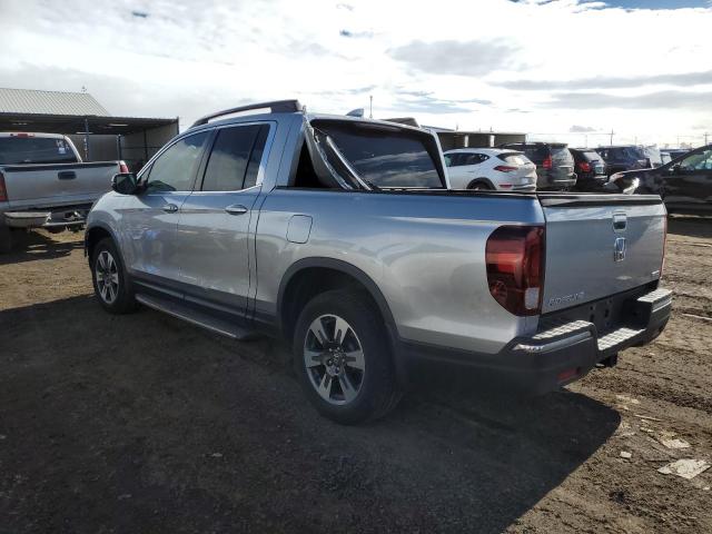 5FPYK3F50HB022781 - 2017 HONDA RIDGELINE SILVER photo 2