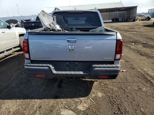 5FPYK3F50HB022781 - 2017 HONDA RIDGELINE SILVER photo 6