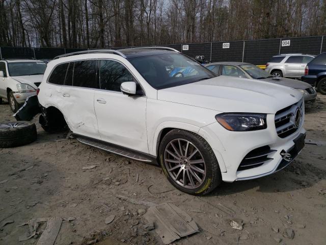 4JGFF5KE3NA828118 - 2022 MERCEDES-BENZ GLS 450 4MATIC WHITE photo 4