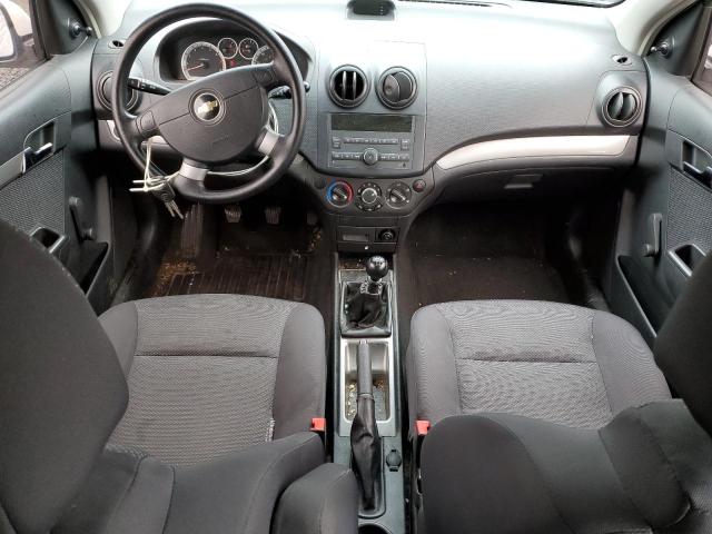 KL1TD56E19B636940 - 2009 CHEVROLET AVEO LS Beyaz fotoğraf 8