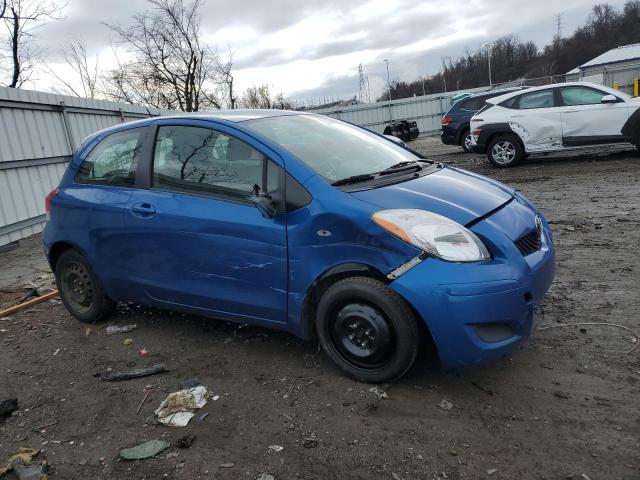 JTDJT4K37B5341525 - 2011 TOYOTA YARIS BLUE photo 4