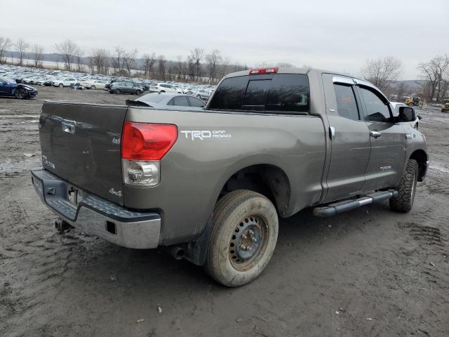 5TBBV54168S523213 - 2008 TOYOTA TUNDRA DOUBLE CAB GRAY photo 3