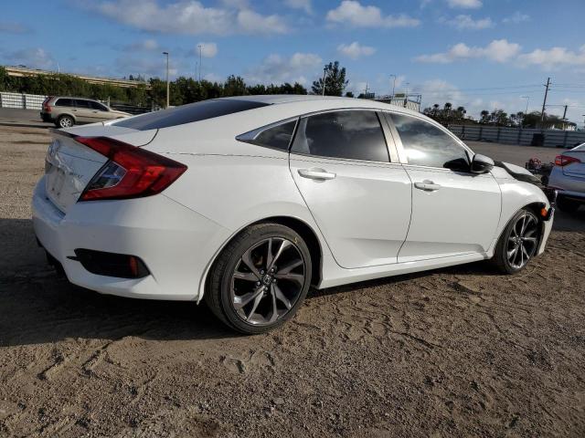 2HGFC2F85KH583482 - 2019 HONDA CIVIC SPORT WHITE photo 3