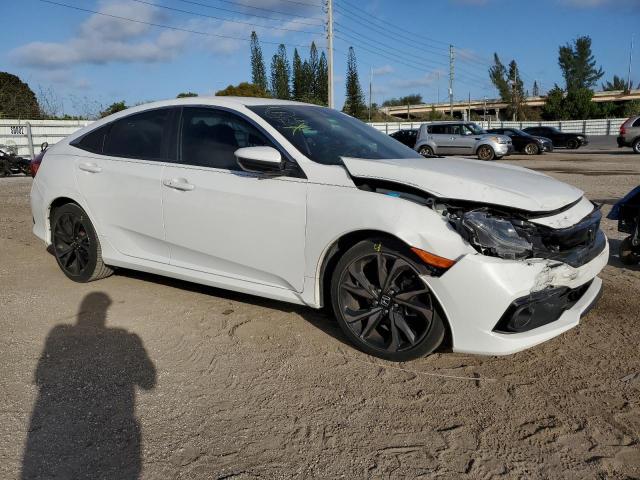 2HGFC2F85KH583482 - 2019 HONDA CIVIC SPORT Weiß Foto 4