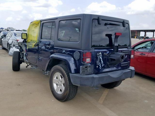 1C4HJWDG5DL614430 - 2013 JEEP WRANGLER UNLIMITED SPORT  photo 3