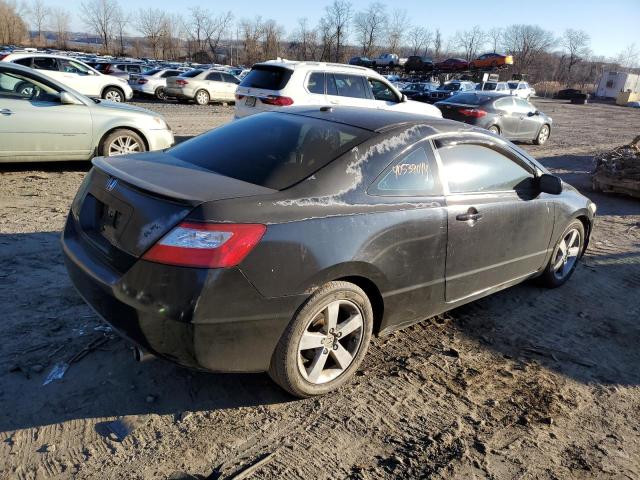 2HGFG12908H558687 - 2008 HONDA CIVIC EXL შავი ფოტო 3
