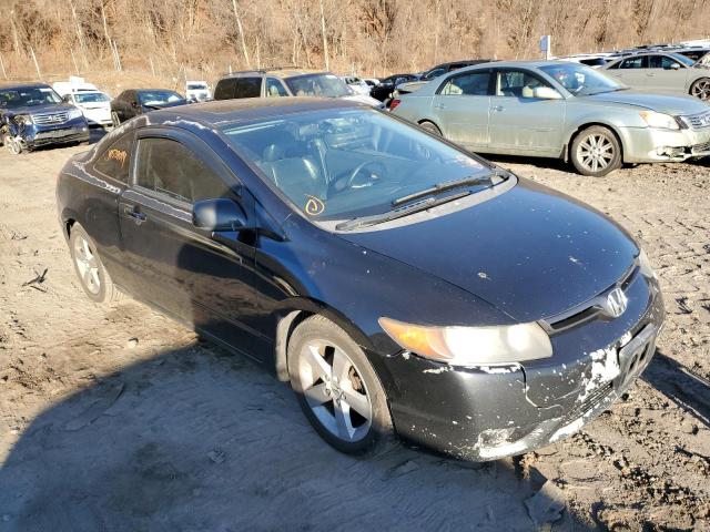 2HGFG12908H558687 - 2008 HONDA CIVIC EXL BLACK photo 4