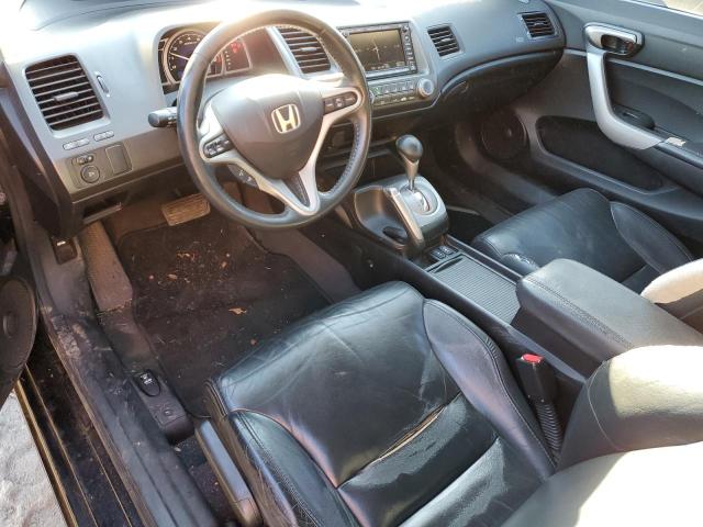 2HGFG12908H558687 - 2008 HONDA CIVIC EXL შავი ფოტო 8