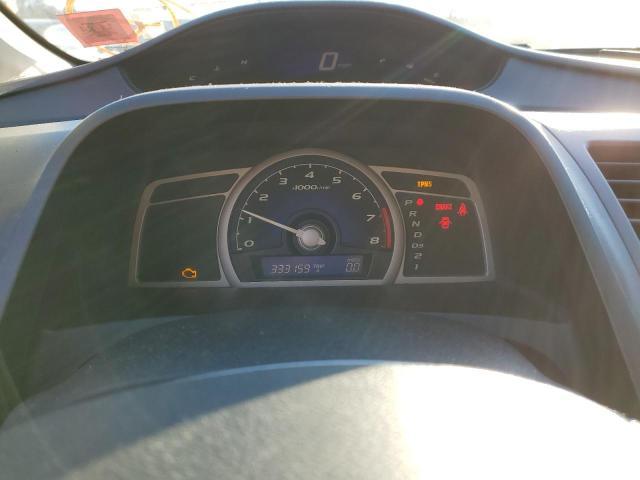 2HGFG12908H558687 - 2008 HONDA CIVIC EXL შავი ფოტო 9