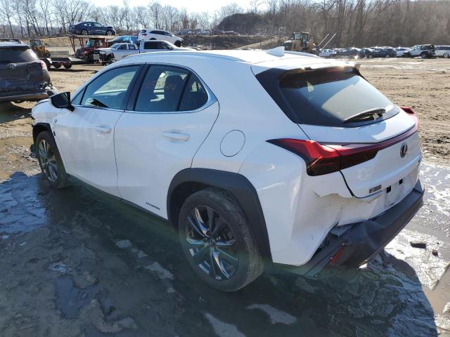 JTHR9JBH2M2049294 - 2021 LEXUS UX 250H WHITE photo 2