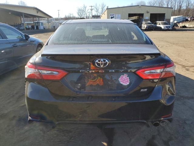 4T1B11HK2JU143474 - 2018 TOYOTA CAMRY L BLACK photo 6