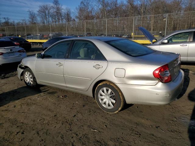 4T1BE32K64U833841 - 2004 TOYOTA CAMRY LE SILVER photo 2