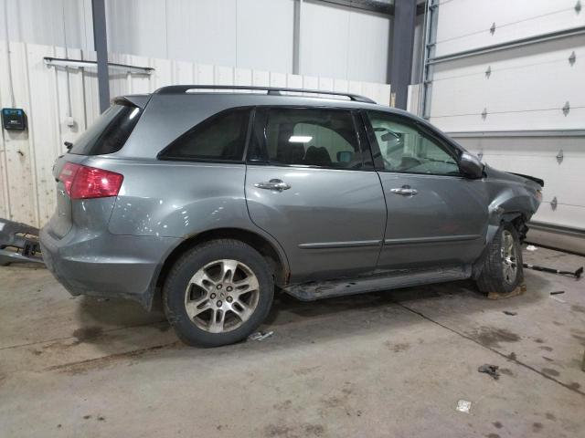 2HNYD28498H510925 - 2008 ACURA MDX TECHNOLOGY GRAY photo 3