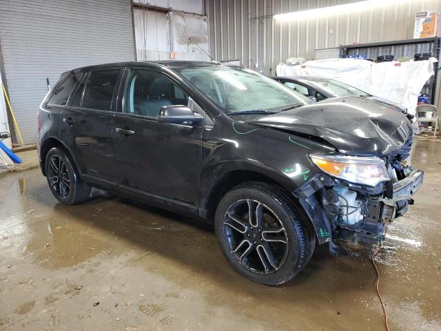 2FMDK3JC9DBC11574 - 2013 FORD EDGE SEL BLACK photo 4