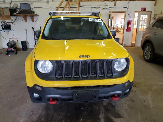 ZACCJBCT0FPB65860 - 2015 JEEP RENEGADE TRAILHAWK YELLOW photo 5