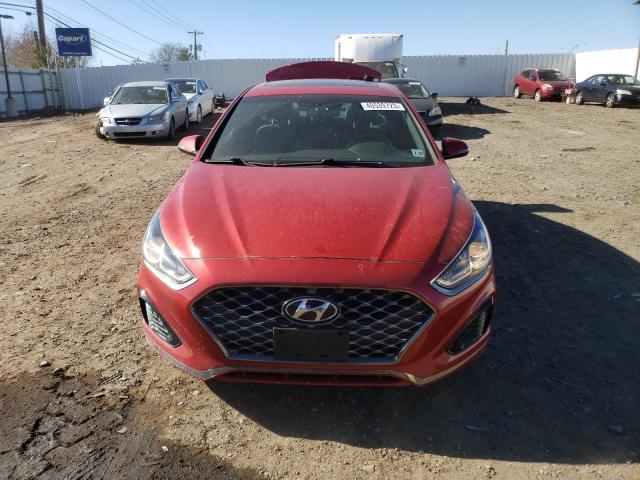 5NPE34AFXKH820521 - 2019 HYUNDAI SONATA LIMITED BURGUNDY photo 5