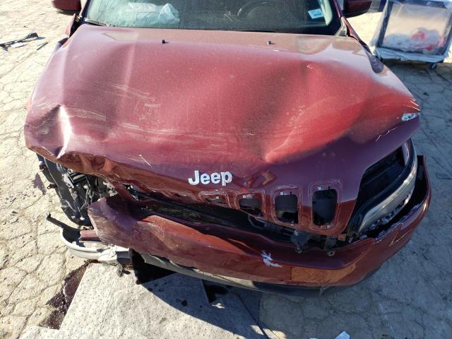 1C4PJLLB6KD301362 - 2019 JEEP CHEROKEE LATITUDE PLUS MAROON photo 11