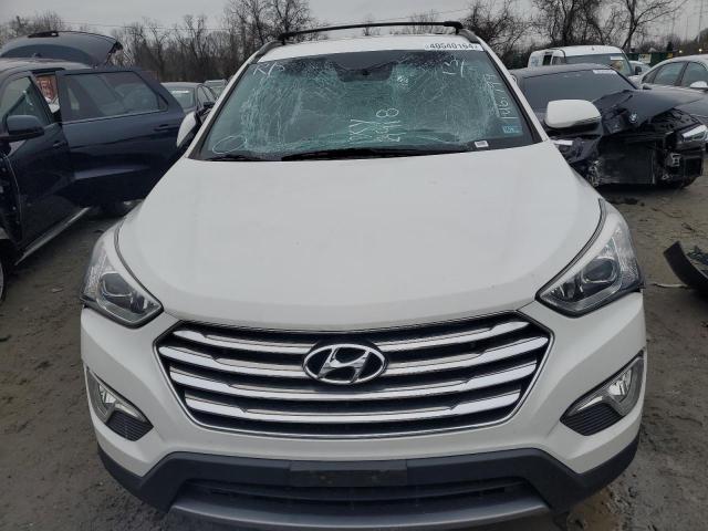 KM8SNDHF9DU012572 - 2013 HYUNDAI SANTA FE GLS WHITE photo 5