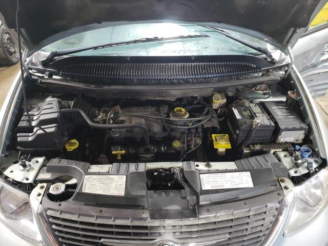 2C8GP64L71R148220 - 2001 CHRYSLER TOWN AND C LIMITED SILVER photo 12