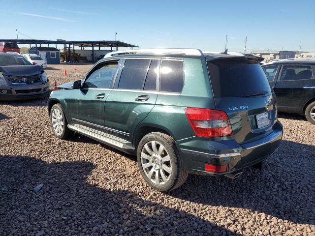 WDCGG5GBXAF448771 - 2010 MERCEDES-BENZ GLK 350 GREEN photo 2