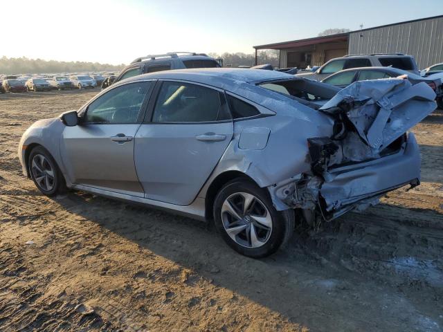 2HGFC2F67KH547467 - 2019 HONDA CIVIC LX SILVER photo 2