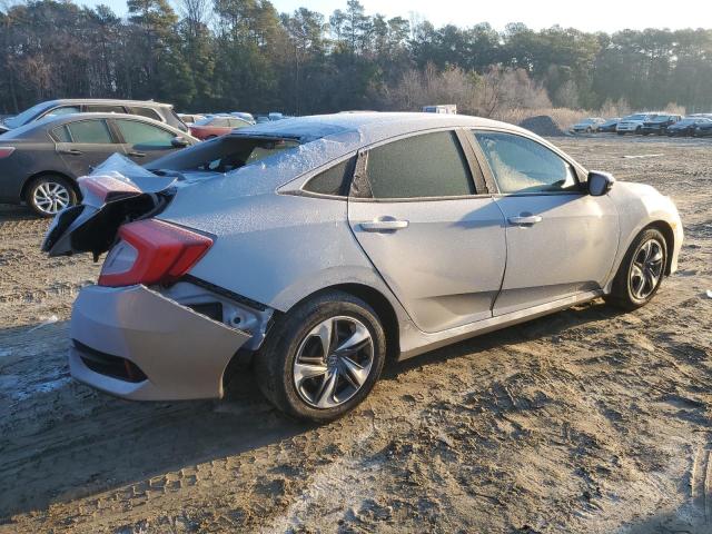 2HGFC2F67KH547467 - 2019 HONDA CIVIC LX SILVER photo 3