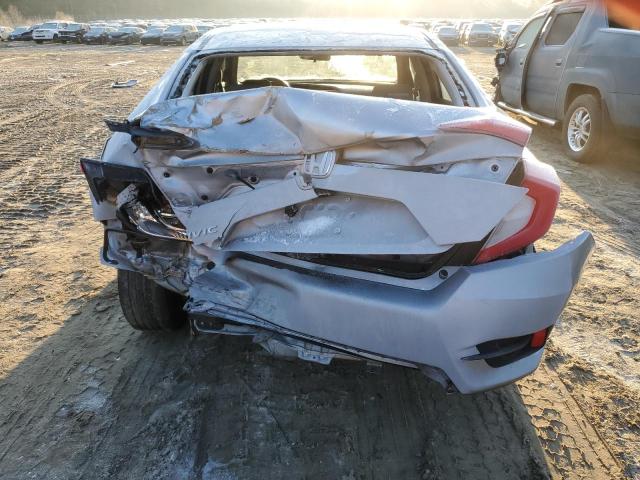 2HGFC2F67KH547467 - 2019 HONDA CIVIC LX SILVER photo 6