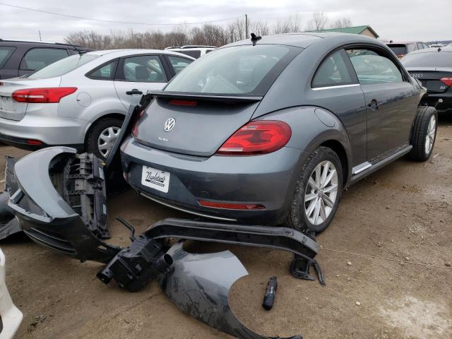 3VWJD7AT9KM714975 - 2019 VOLKSWAGEN BEETLE SE GRAY photo 3