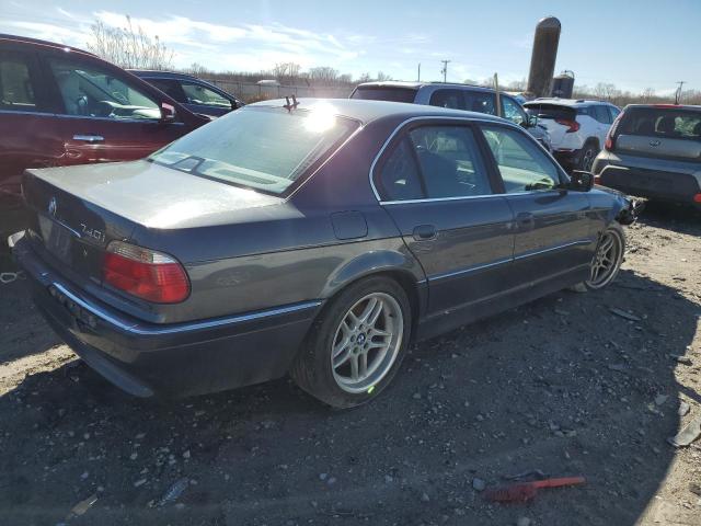 WBAGG83441DN88192 - 2001 BMW 740 I AUTOMATIC BLUE photo 3