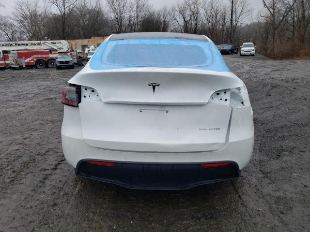 5YJYGDEE8MF305831 - 2021 TESLA MODEL Y WHITE photo 6