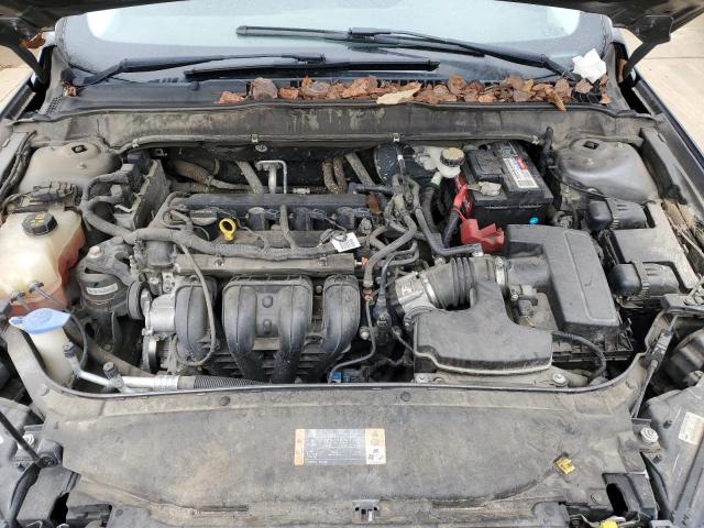 3FA6P0H73DR358664 - 2013 FORD FUSION SE GRAY photo 11