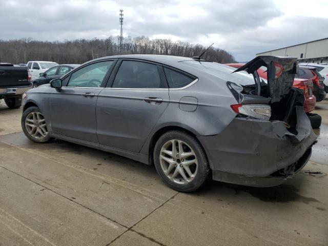 3FA6P0H73DR358664 - 2013 FORD FUSION SE GRAY photo 2