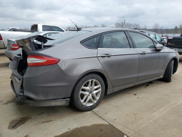 3FA6P0H73DR358664 - 2013 FORD FUSION SE GRAY photo 3