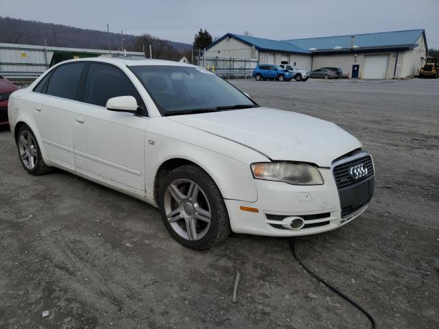 WAUDF78E06A204421 - 2006 AUDI A4 2.0T QUATTRO WHITE photo 4