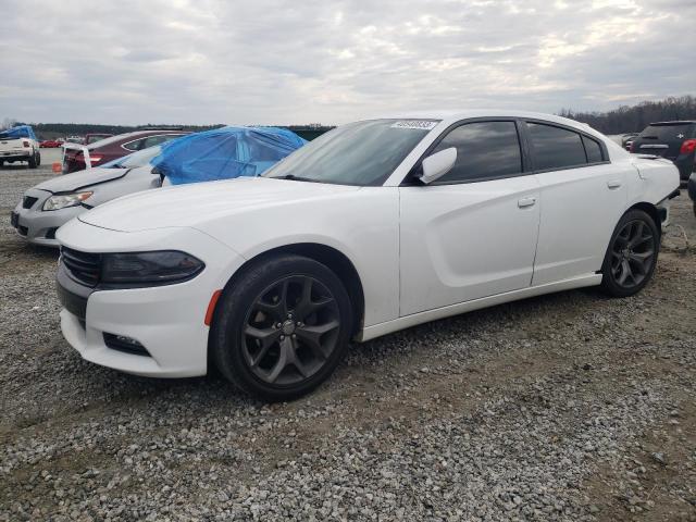 2C3CDXHG2FH726446 - 2015 DODGE CHARGER SXT WHITE photo 1