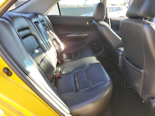 1YVFP80D735M20542 - 2003 MAZDA 6 S YELLOW photo 10