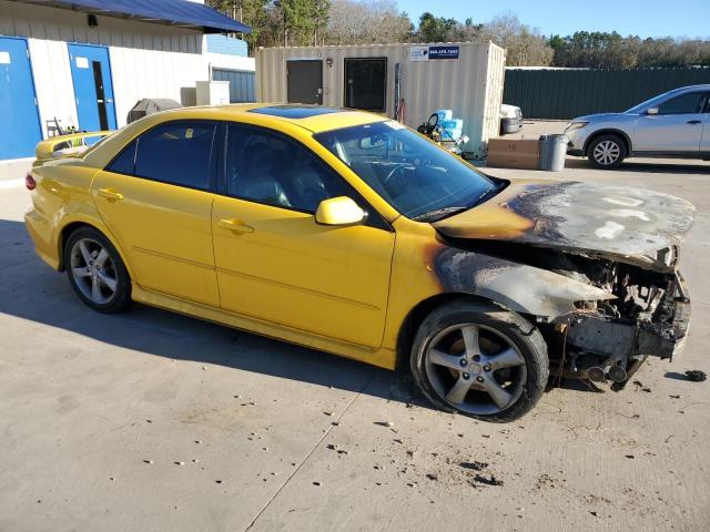 1YVFP80D735M20542 - 2003 MAZDA 6 S YELLOW photo 4