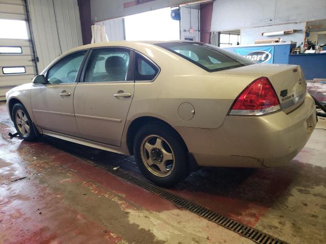 2G1WB5EK2A1204423 - 2010 CHEVROLET IMPALA LT TAN photo 2