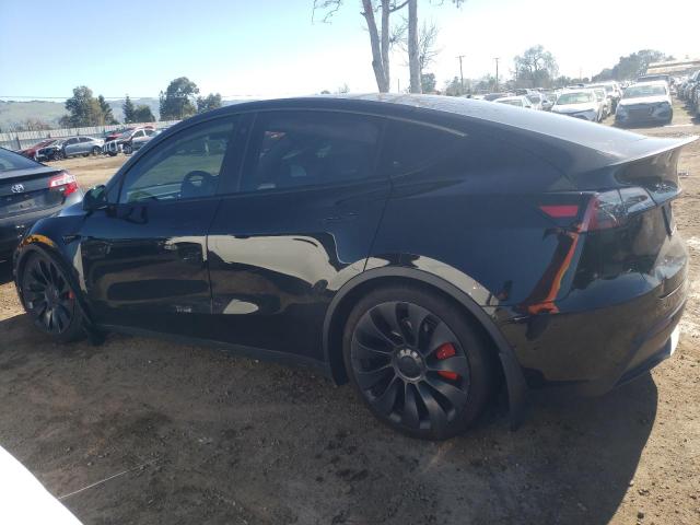 7SAYGDEF0NF572605 - 2022 TESLA MODEL Y BLACK photo 2