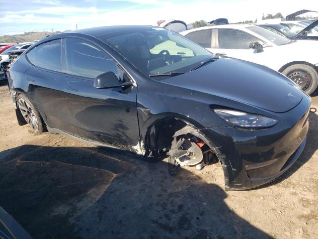 7SAYGDEF0NF572605 - 2022 TESLA MODEL Y BLACK photo 4